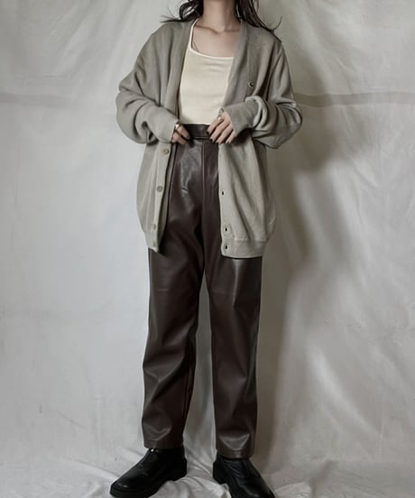 【USED】 LACOSTE Acrylic Knit Cardigan  ④ / 220111-004