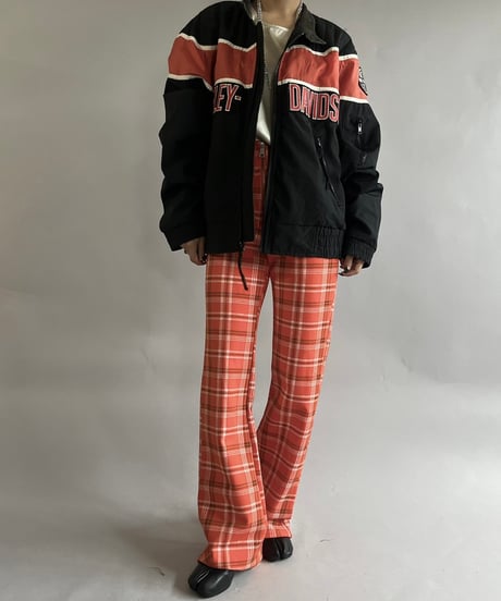 【USED】 Made in USA Harley Davidson Zip Up Jacket  /241109-012