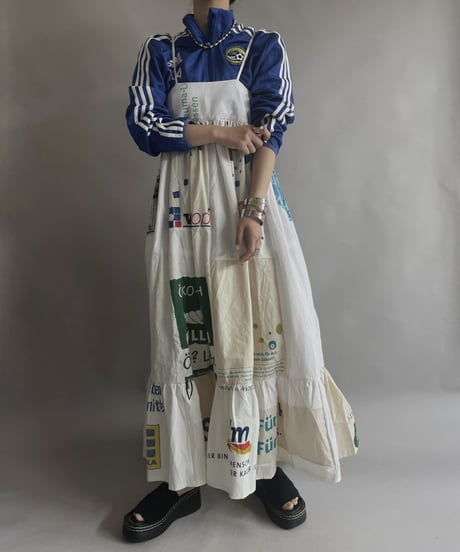【RE;CIRCLE】RE Eco-Friendly Bag Camisole Long One-piece / 230427-023