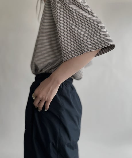 【USED】 Short Sleeved Multi Striped T-shirt / 220618-019