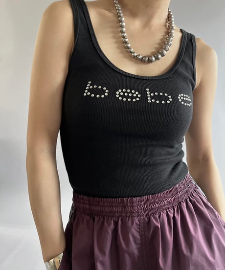 【USED】bebe Tank Top /240907-031