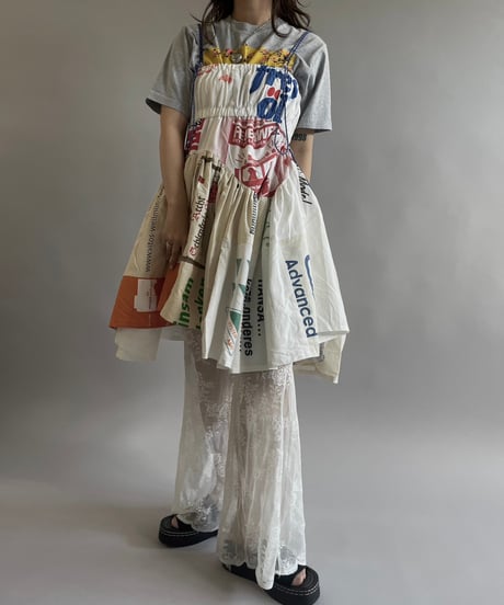 【RE;CIRCLE】RE Eco-Friendly Bag Code Camisole Middle One-piece / 240613-007