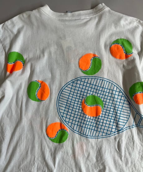 【USED】 90'S Tennis T-Shirt /240824-025