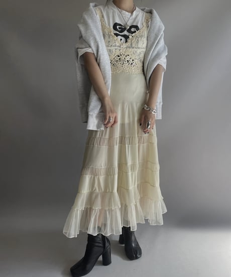 【USED】 N/S Sheer Camisole One-Piece/ 2301125-026
