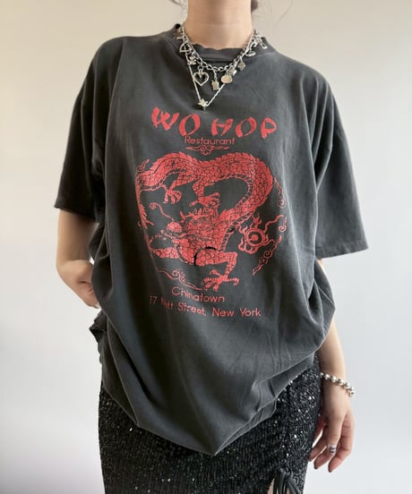 【USED】 90's WO HOP T-Shirt/250510-087