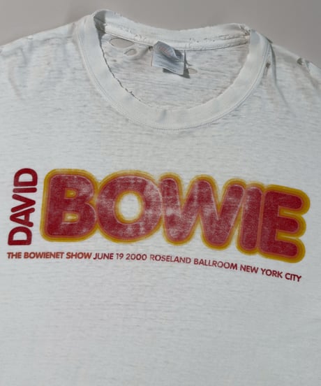 【USED】 00s Hanes DAVID BOWIE T-Shirt / 250830-033