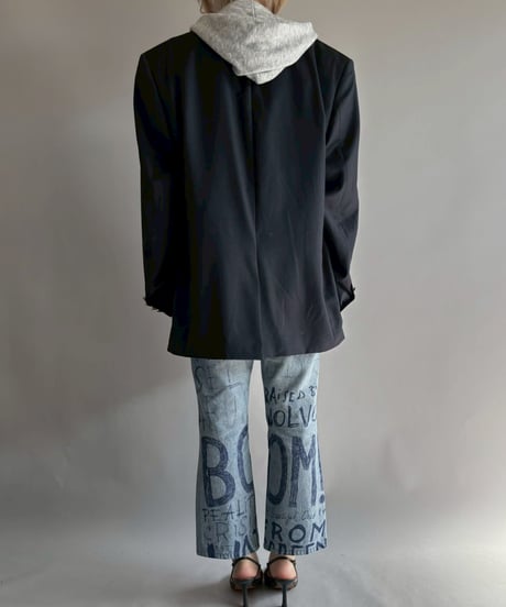 【USED】 W&LT 97AW Graffiti Denim Pants / 251108-020