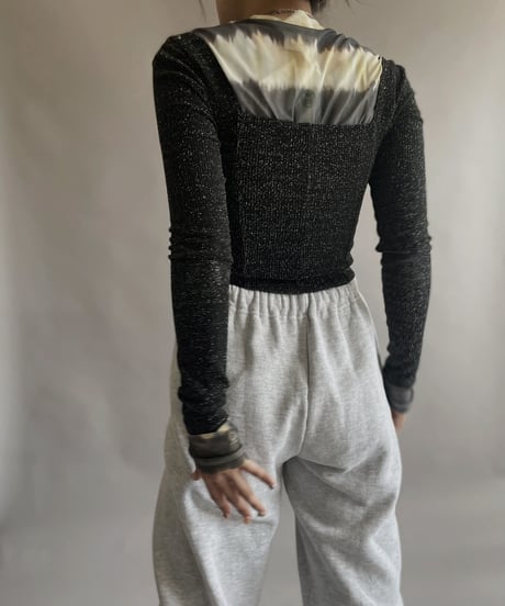 【USED】 L/S Lame Jumpsuit / 230408-010