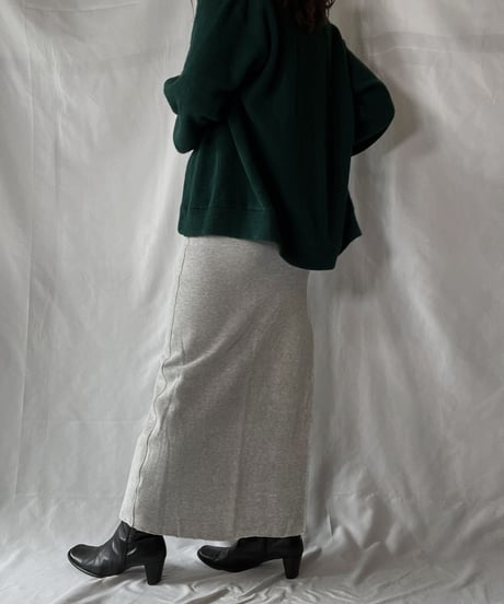 【USED】 Acrylic Knit Cardigan① /210930-025