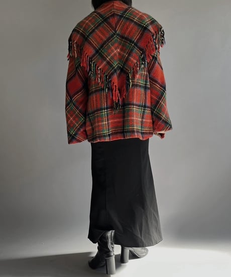 【USED】GAMLESTA DENS Fringe Jacket /240127-020