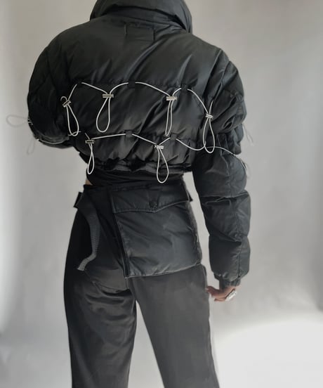 【RE;CIRCLE】 RE Draw Code Short Down Jacket + Sacosh / 230126-010
