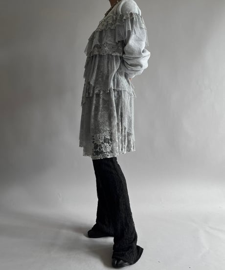 【USED】 Flower Patterned Tiered Camisole One-Piece/240928-022