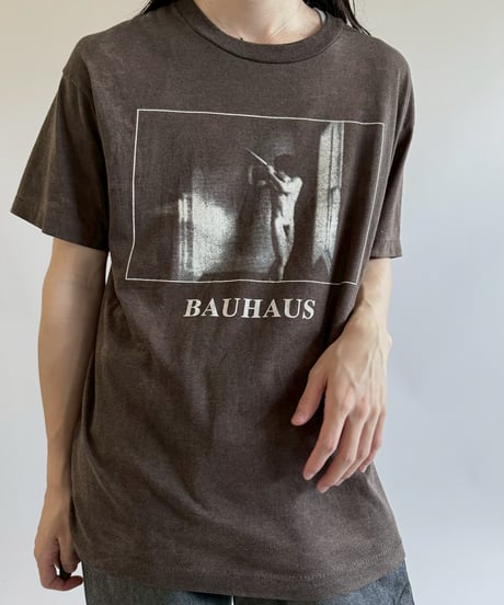 【USED】 Made in USA 80's Screen Stars Best BAUHAUS T-Shirt /250621-050