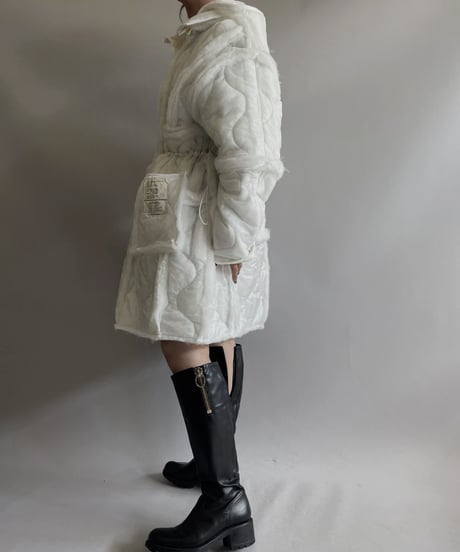【RE;CIRCLE】 RE Liner Patch  Coat White/  23LINERｰ21