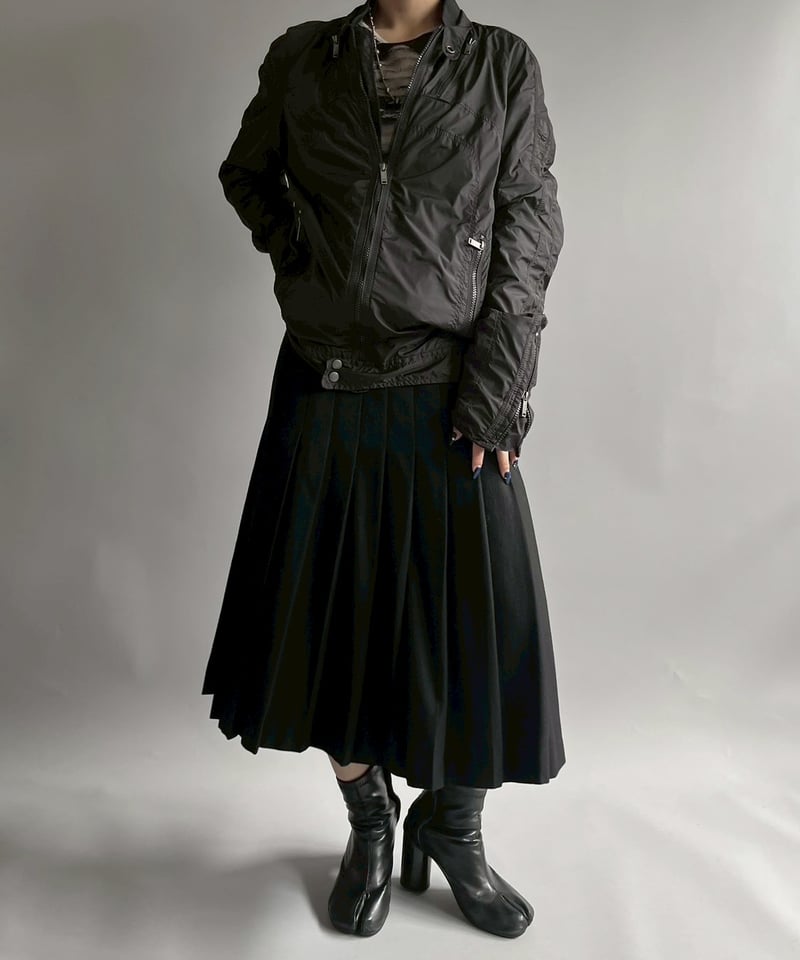 USED】 DIESEL Multi Zip Design Nylon Jacket/MS2