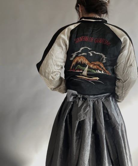 【USED】 Vintage Souvenir Jacket GIBRALTAR / 240101-036