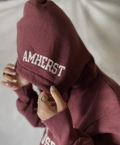 【USED】  Champion Reverse Weave Hoodie MASSACHUSETTS UNI./210902-020