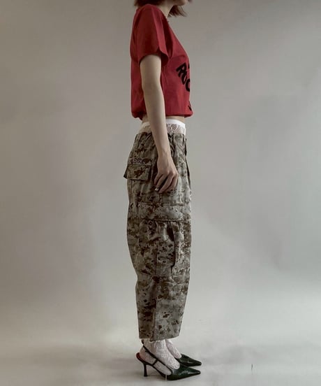 【USED】 Cutoff Military Shorts / 250621-011