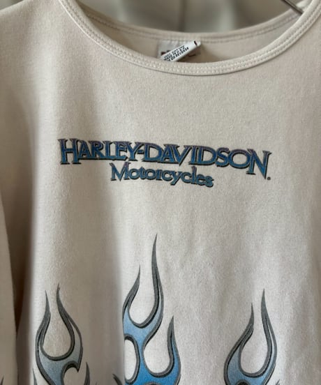 【USED】 Made In USA 01's HARLEY-DAVIDSON L/S Tee / 260418-021