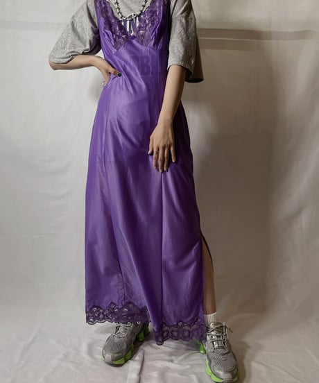 【USED】  Poly Camisole One-piece①/20210819-011