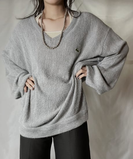 【USED】 LACOSTE Acrylic Knit ⑨ / 220111-021