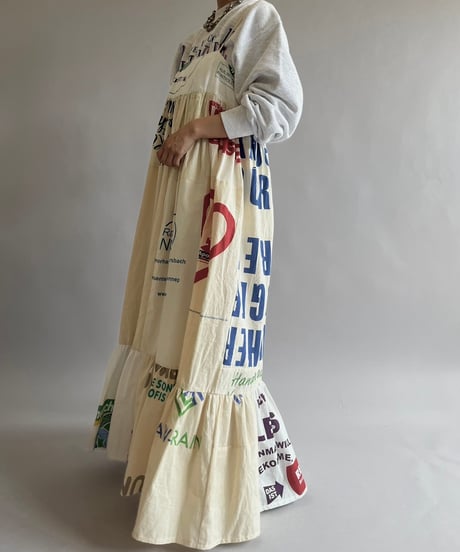 【RE;CIRCLE】RE Eco-Friendly Bag Camisole Long One-piece / 240905-019