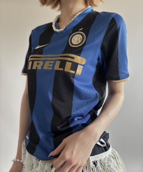 【USED】 Nike 08~09's INTER Soccer Shirt / 250607-008