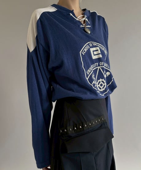 【USED】 College Game Shirt / 260124-009