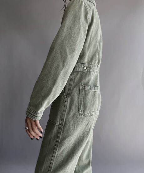 【USED】  Cotton Jumpsuit / 221112-017
