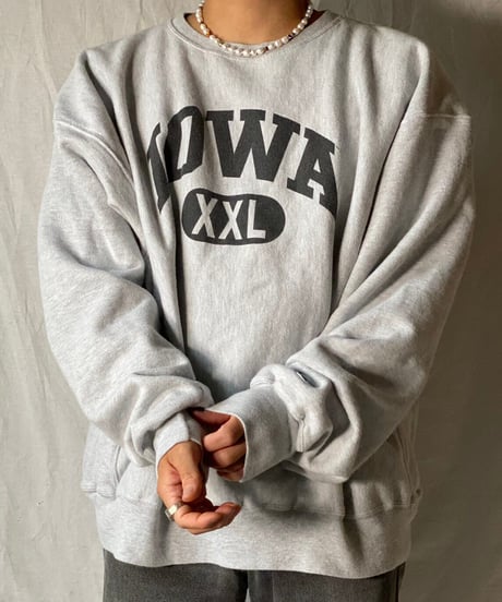 【USED】   Champion Reverse Weave Sweat IOWA/210516-035
