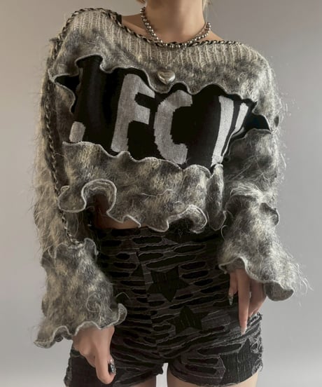 【RE;CIRCLE】 RE Mellow Mohair Knit Top/  251023-035