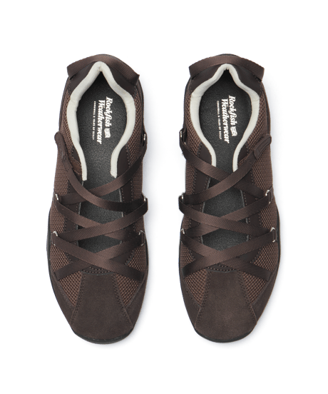 【ROCKFISH WEATHERWEAR】 ZANE X-STRAP SNEAKERS Choco / RF1SHBF3SK010