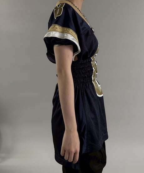 【RE;CIRCLE】 Shirring Football Shirt  /  250904-002