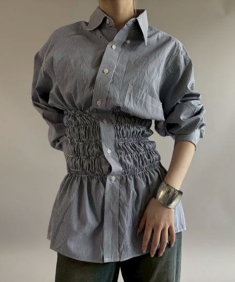 【RE;CIRCLE】 RE Shirring Shirt / 260504-007