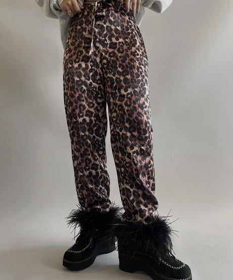 【USED】 Leopard Patterned Far Pants / 230923-005