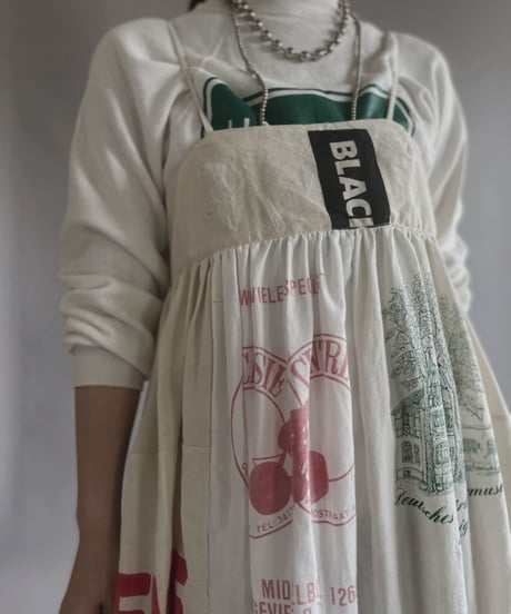 【RE;CIRCLE】RE Eco-Friendly Bag Camisole Middle One-piece / 230427-012