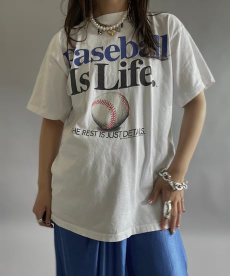 【USED】 Made in USA  90's Baseball T-Shirt  /240518-002