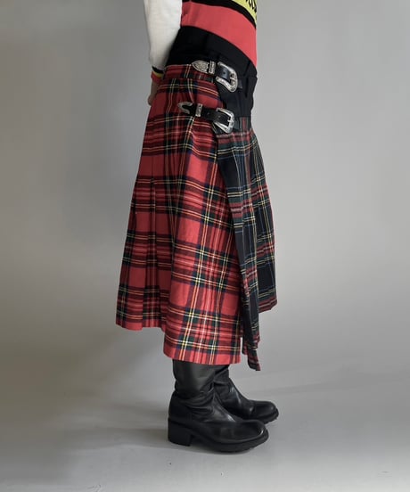 【RE;CIRCLE】 RE Kilt Skirt Middle / 250206-010