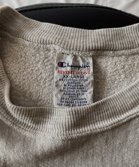 【USED】  90's MEXICO Champion Reverse Weave Sweat CLEMSON/210902-027