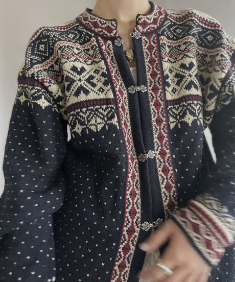 【USED】 Tyrolean Knit Cardigan / 230121-025