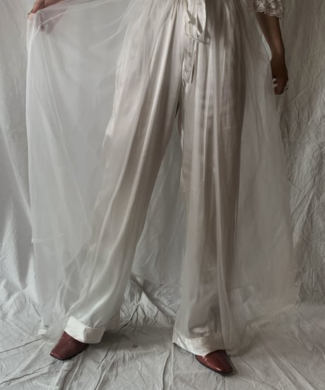 【USED】 Flower Patterned S/S Gown/210630-023