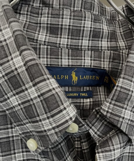 【USED】 Polo Ralph Lauren Checked Shirt / 220820-016