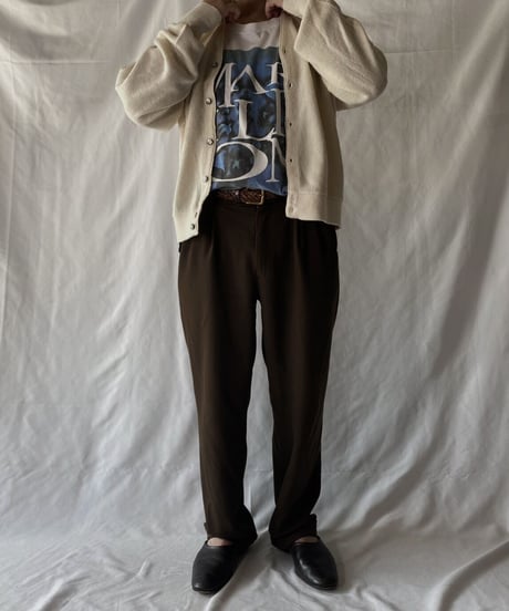 【USED】   LACOSTE Knit Cardigan②/211007-003