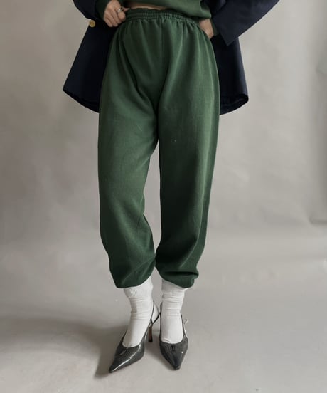 【USED】 Sweat Pants Green / 230128-014