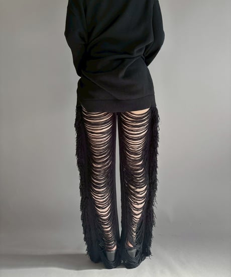 【USED】 Fringe Design Pants / 251227-014