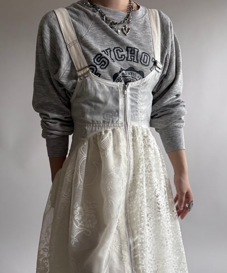 【RE;CIRCLE】 Re Parachute Lace Jump Skirt/ 250320-002