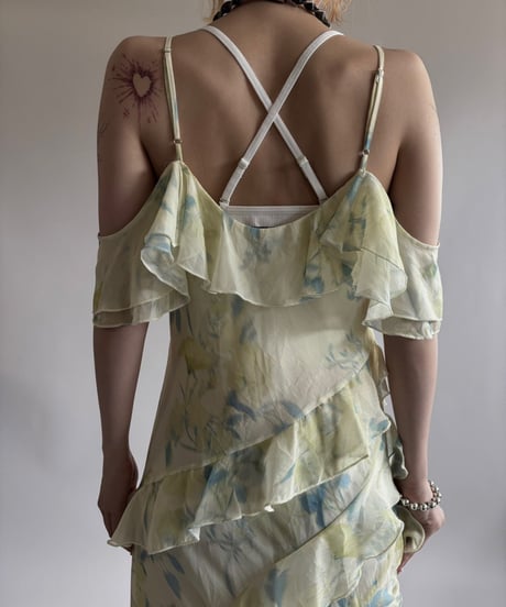【USED】 Design Camisole Long One-Piece  / 250531-002