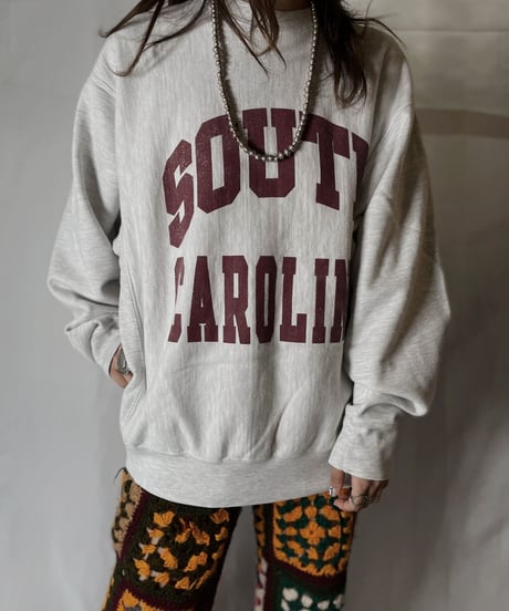 【USED】  Champion Reverse Weave Sweat SOUTH CAROLINA/210902-023
