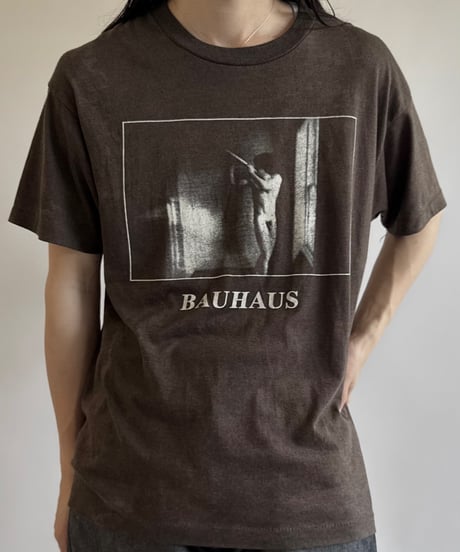 【USED】 Made in USA 80's Screen Stars Best BAUHAUS T-Shirt /250621-050