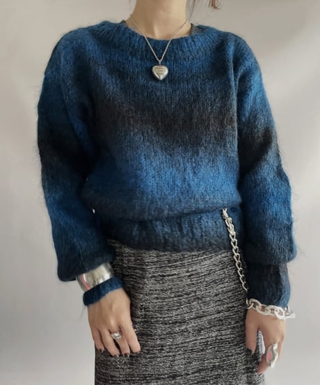 【USED】 Mohair Knit Top / 231202-016